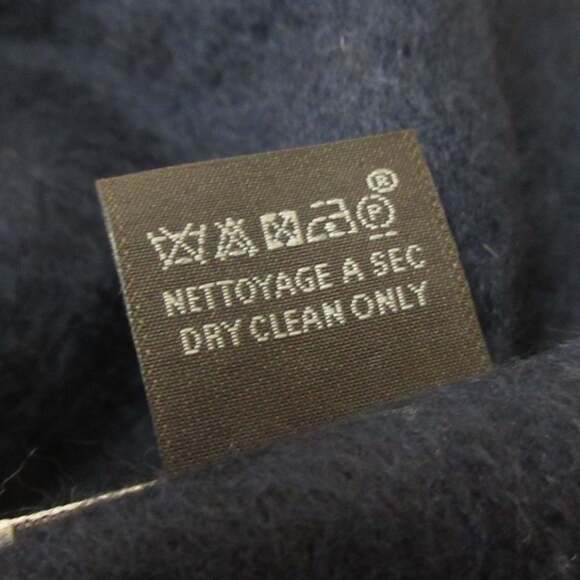 HERMES Blue Scarf - Picture 7 of 13